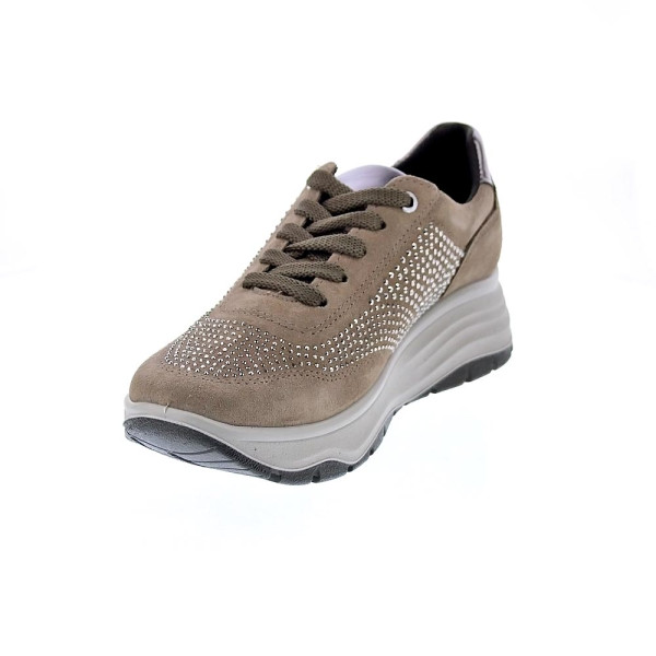 Zapatillas Imac zapatos Mujer modelo 656291 Beige Cordón