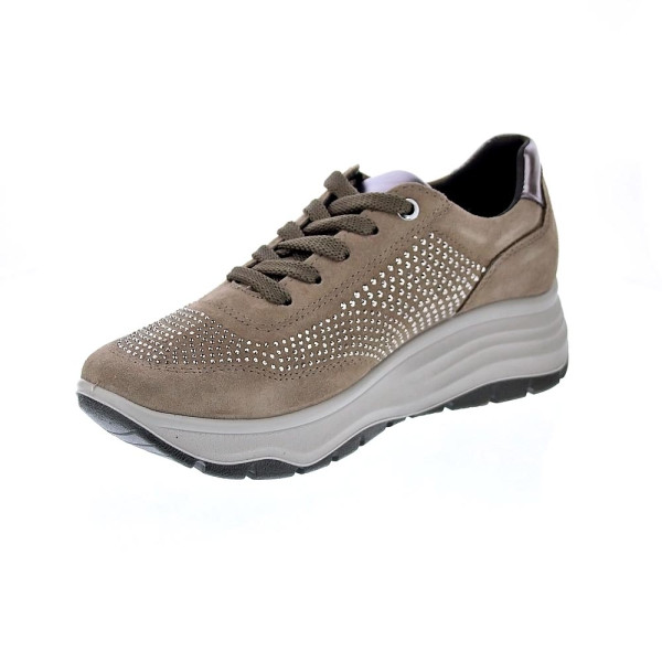 Zapatillas Imac zapatos Mujer modelo 656291 Beige Cordón