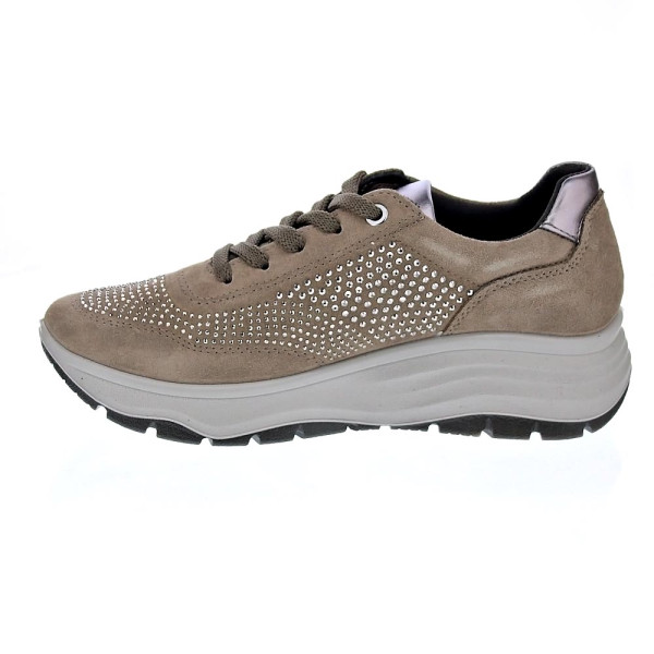 Zapatillas Imac zapatos Mujer modelo 656291 Beige Cordón