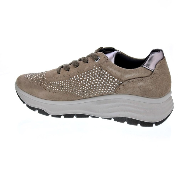 Zapatillas Imac zapatos Mujer modelo 656291 Beige Cordón