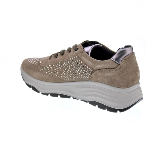 Zapatillas Imac zapatos Mujer modelo 656291 Beige Cordón