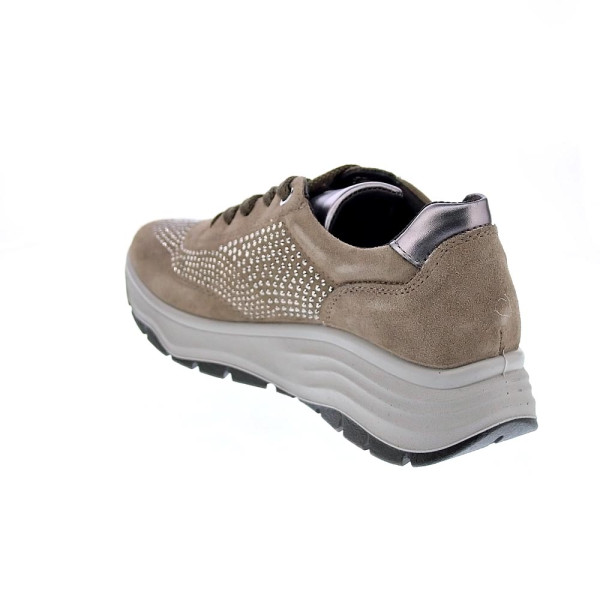 Zapatillas Imac zapatos Mujer modelo 656291 Beige Cordón