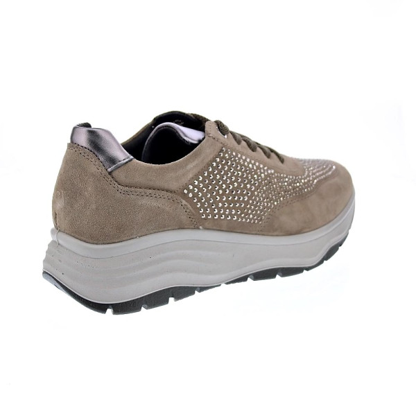 Zapatillas Imac zapatos Mujer modelo 656291 Beige Cordón