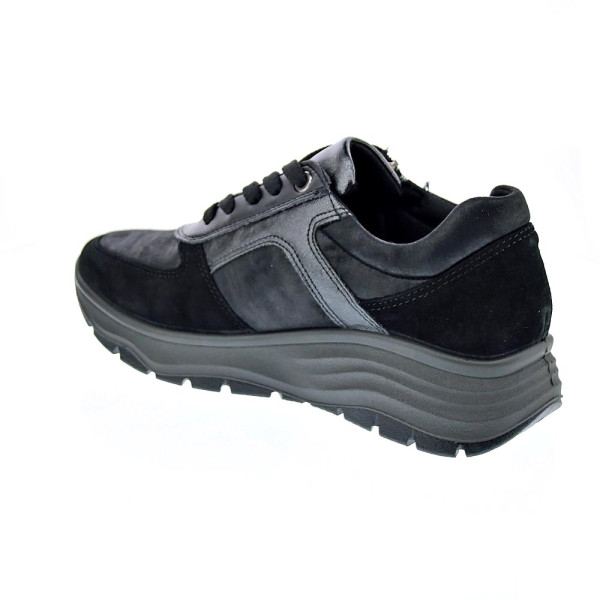 Zapatillas Imac zapatos Mujer modelo 656300 Negro Cordón