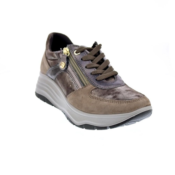 Zapatillas Imac zapatos Mujer modelo 656300 Beige Cordón