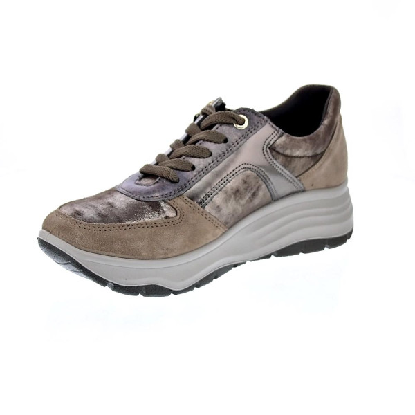 Zapatillas Imac zapatos Mujer modelo 656300 Beige Cordón