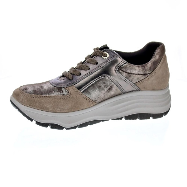 Zapatillas Imac zapatos Mujer modelo 656300 Beige Cordón