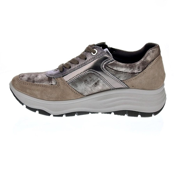 Zapatillas Imac zapatos Mujer modelo 656300 Beige Cordón