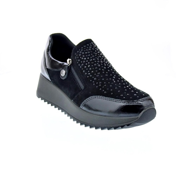 Zapatillas Imac zapatos Mujer modelo 657610 Negro Cremallera