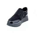 Zapatillas Imac zapatos Mujer modelo 657610 Negro Cremallera
