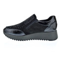 Zapatillas Imac zapatos Mujer modelo 657610 Negro Cremallera