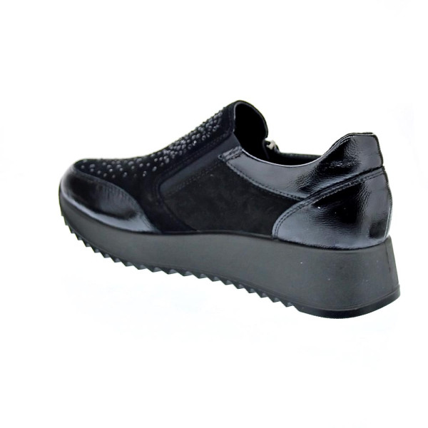 Zapatillas Imac zapatos Mujer modelo 657610 Negro Cremallera