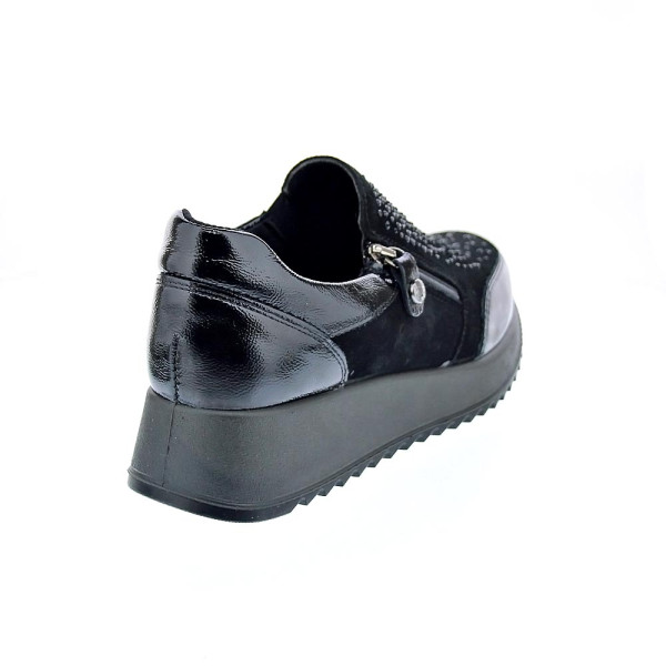 Zapatillas Imac zapatos Mujer modelo 657610 Negro Cremallera