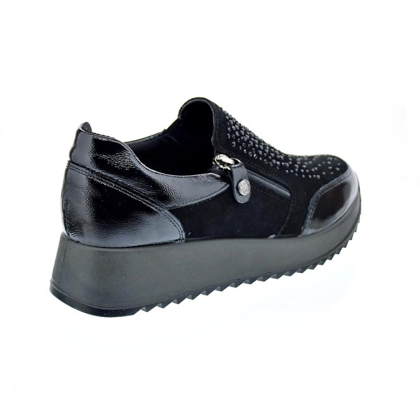 Zapatillas Imac zapatos Mujer modelo 657610 Negro Cremallera