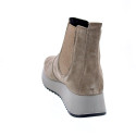 Botines Imac zapatos Mujer modelo 657651 Beige Elástico