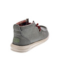 Botines Hey Dude zapatos Hombre modelo Wally Mix Wxed Verde Elástico
