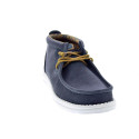 Botines Hey Dude zapatos Hombre modelo Wally Mid Waxed Azul Elástico