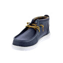 Botines Hey Dude zapatos Hombre modelo Wally Mid Waxed Azul Elástico