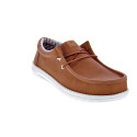 Mocasines Hey Dude zapatos Hombre modelo Wally Classic Marrón Elástico