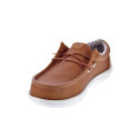 Mocasines Hey Dude zapatos Hombre modelo Wally Classic Marrón Elástico