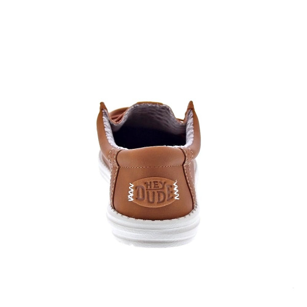 Mocasines Hey Dude zapatos Hombre modelo Wally Classic Marrón Elástico