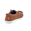 Mocasines Hey Dude zapatos Hombre modelo Wally Classic Marrón Elástico