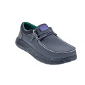 Mocasines Hey Dude zapatos Hombre modelo Wally X Hype Negro Elástico