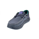Mocasines Hey Dude zapatos Hombre modelo Wally X Hype Negro Elástico