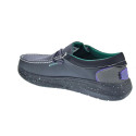 Mocasines Hey Dude zapatos Hombre modelo Wally X Hype Negro Elástico