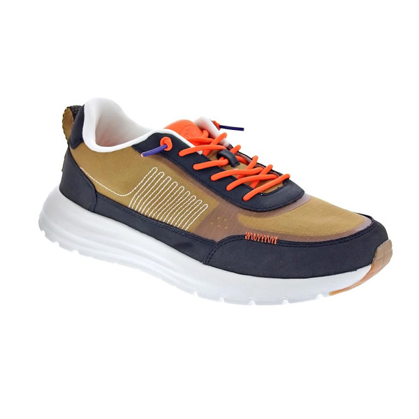 Zapatillas Hey Dude zapatos Hombre modelo Sirocco Alta Amarillo Elástico