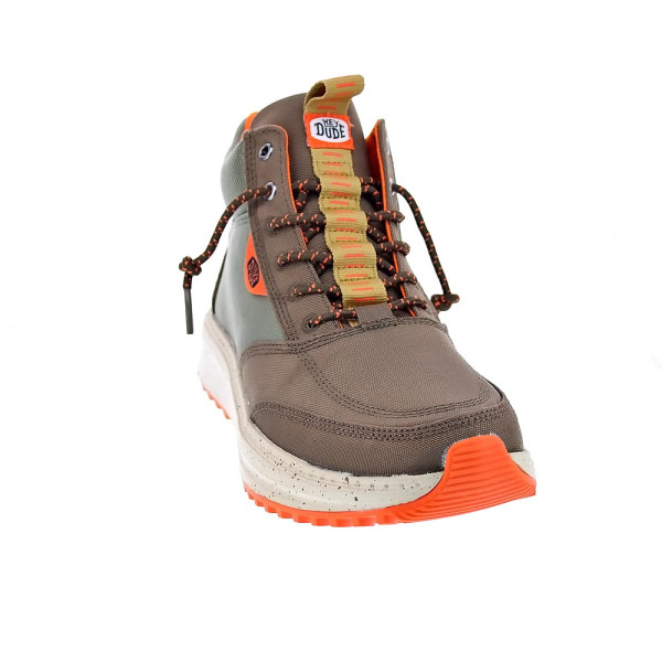Zapatillas botas Hey Dude zapatos Hombre modelo Tahoe Marrón Elástico