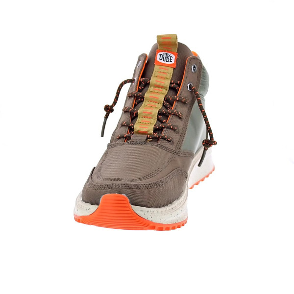 Zapatillas botas Hey Dude zapatos Hombre modelo Tahoe Marrón Elástico