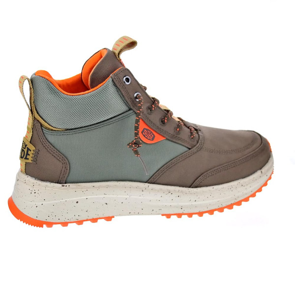 Zapatillas botas Hey Dude zapatos Hombre modelo Tahoe Marrón Elástico