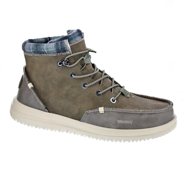 Botines Hey Dude zapatos Hombre modelo Bradley Classic Marrón Elástico