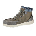Botines Hey Dude zapatos Hombre modelo Bradley Classic Marrón Elástico
