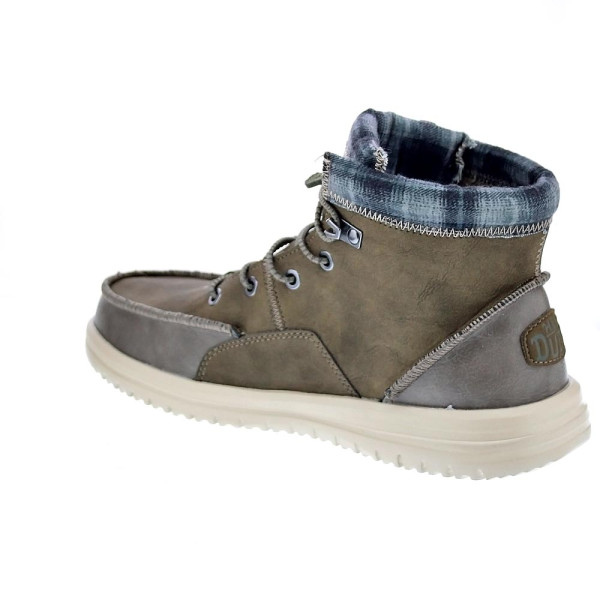 Botines Hey Dude zapatos Hombre modelo Bradley Classic Marrón Elástico