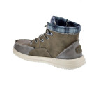 Botines Hey Dude zapatos Hombre modelo Bradley Classic Marrón Elástico
