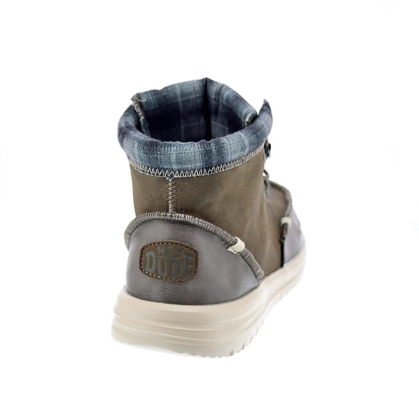 Botines Hey Dude zapatos Hombre modelo Bradley Classic Marrón Elástico