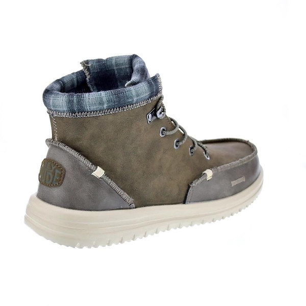 Botines Hey Dude zapatos Hombre modelo Bradley Classic Marrón Elástico