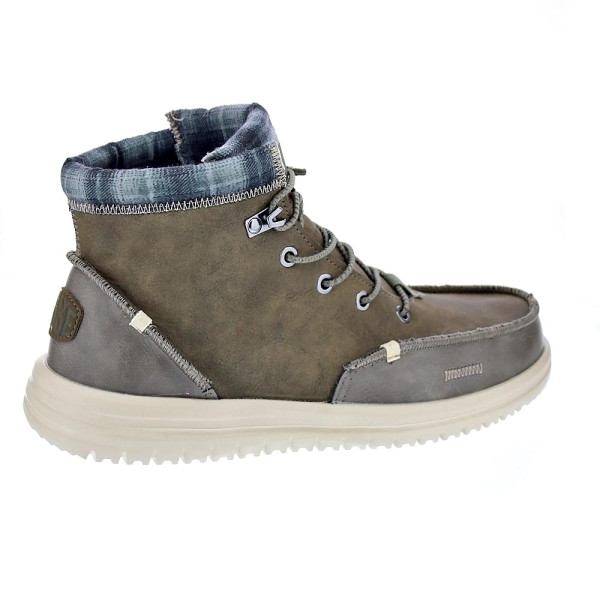 Botines Hey Dude zapatos Hombre modelo Bradley Classic Marrón Elástico
