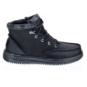 Botines Hey Dude zapatos Hombre modelo Bradley Calssic Negro Elástico