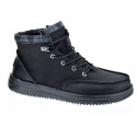 Botines Hey Dude zapatos Hombre modelo Bradley Calssic Negro Elástico