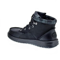 Botines Hey Dude zapatos Hombre modelo Bradley Calssic Negro Elástico
