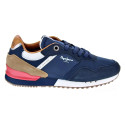 Zapatillas Pepe Jeans zapatos Hombre modelo London Brand Azul Cordón