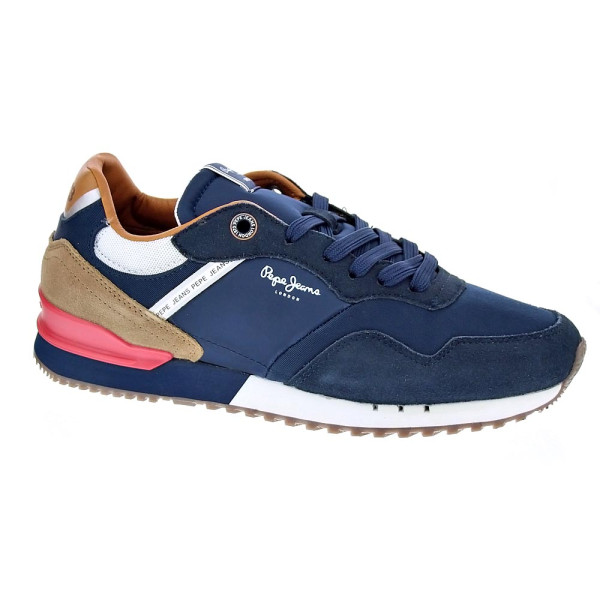 Zapatillas Pepe Jeans zapatos Hombre modelo London Brand Azul Cordón