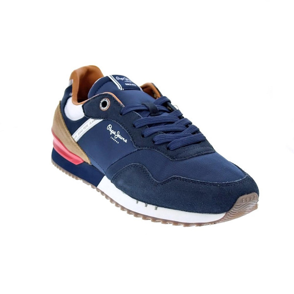 Zapatillas Pepe Jeans zapatos Hombre modelo London Brand Azul Cordón