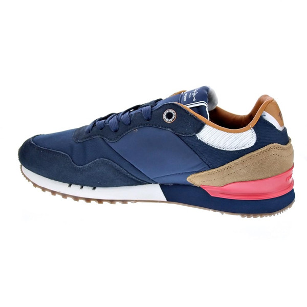 Zapatillas Pepe Jeans zapatos Hombre modelo London Brand Azul Cordón