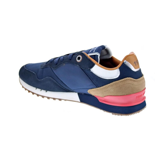 Zapatillas Pepe Jeans zapatos Hombre modelo London Brand Azul Cordón