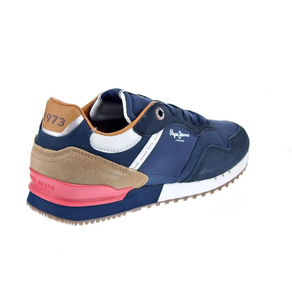 Zapatillas Pepe Jeans zapatos Hombre modelo London Brand Azul Cordón