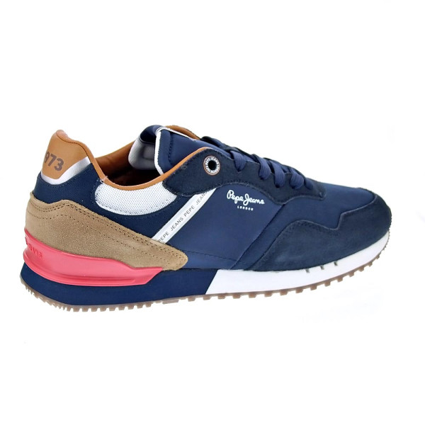 Zapatillas Pepe Jeans zapatos Hombre modelo London Brand Azul Cordón